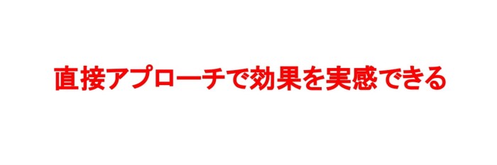 ピールショットの口コミが高い理由はダイレクトアプローチ